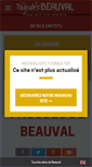 Mobile Screenshot of lespagodesdebeauval.com