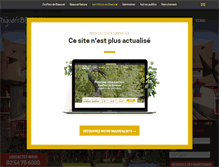 Tablet Screenshot of lespagodesdebeauval.com